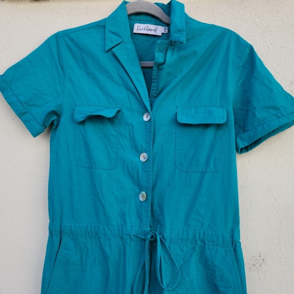 RACHEL ANTONOFF Matthew Jumpsuit in Peacock - Picture 5 of 11